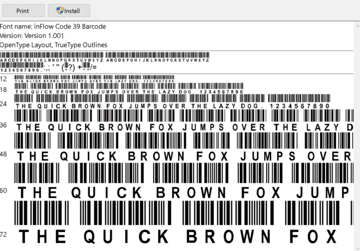 4 Cara Membuat Barcode di Excel Font Barcode